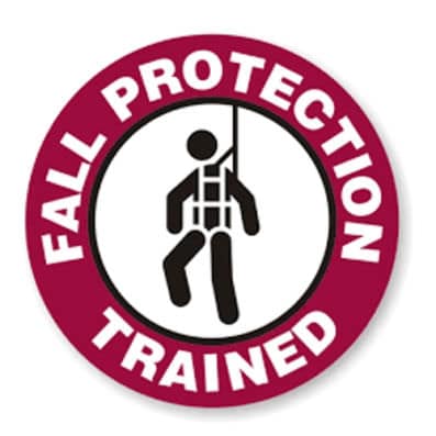 Fall protection trained Fall protection trained