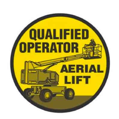 Qualified operator aerial lift Qualified operator aerial lift